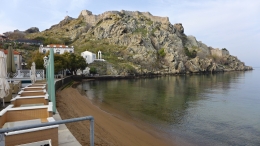 Κάστρο Μύρινας - Castle of Myrina - Festung von Myrina