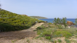 Παραλία Μακρύς Γιαλός - Makrys Gialos Beach - Strand Makrys Gialos